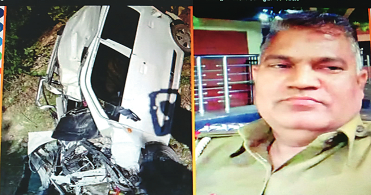 Banswara Sadar thana SHO dies as his car overturns